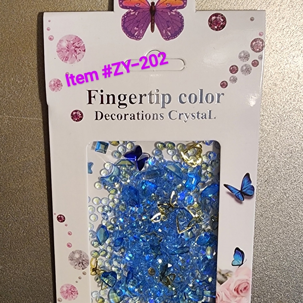 💙SALE💙 FINGERTIP COLOR  DECOR CRYSTAL (#ZY-202)